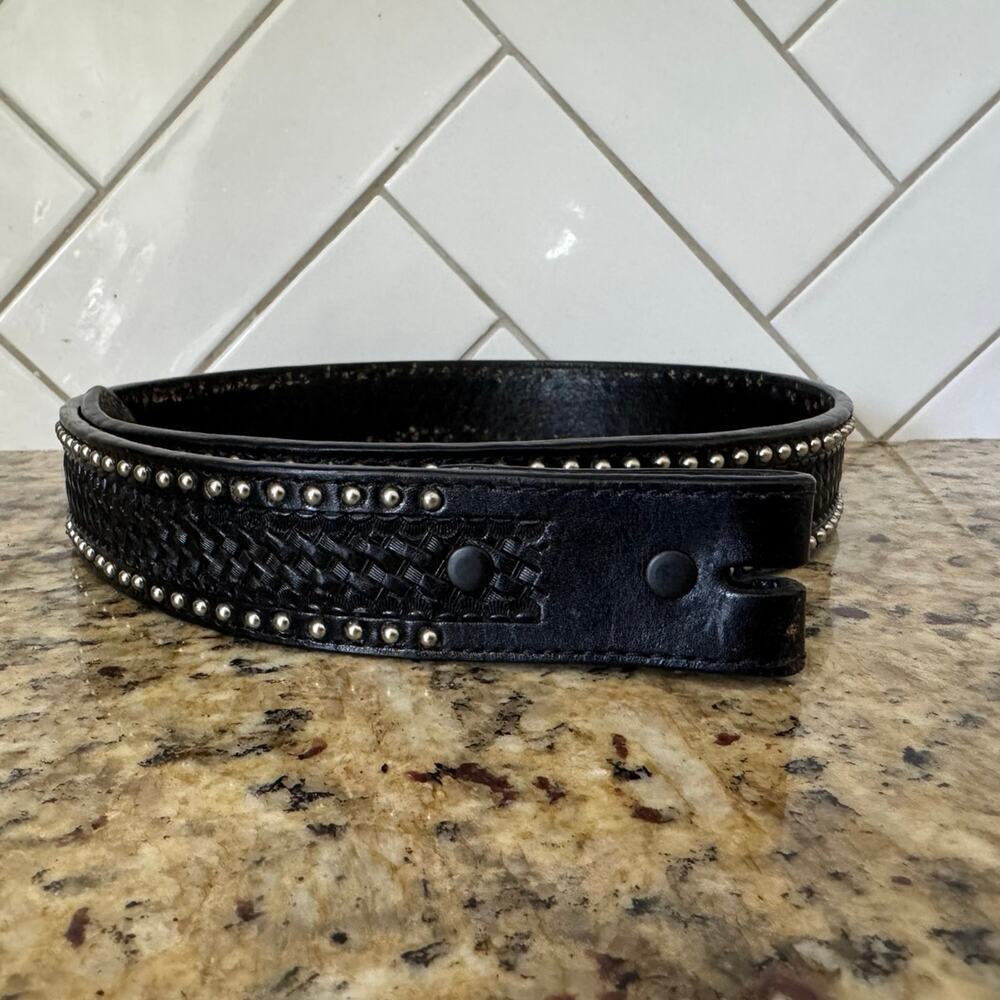 Ranger belt company women’s leather hand tooled belt size 26